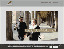 Tablet Screenshot of job-marketing.net